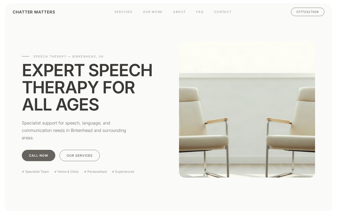 Your new website