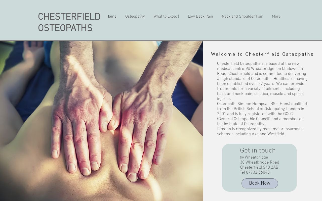 Your current website