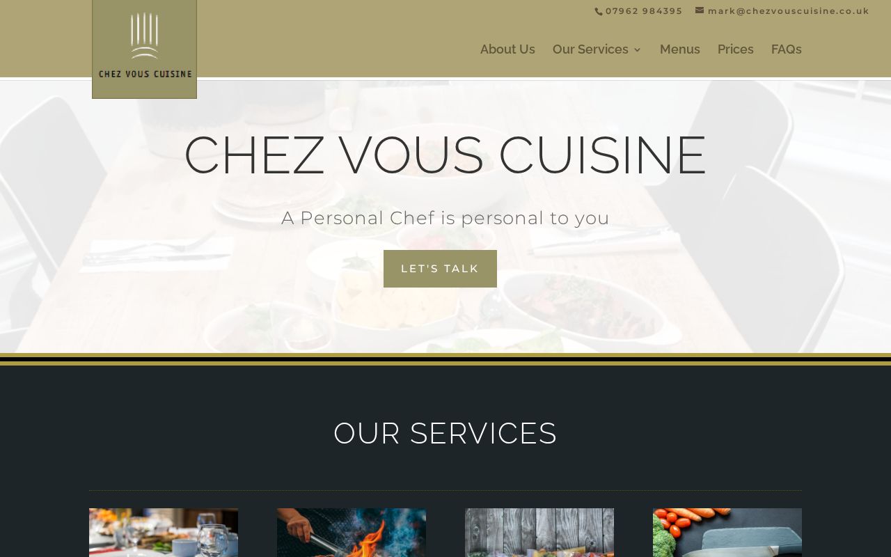 Your current website