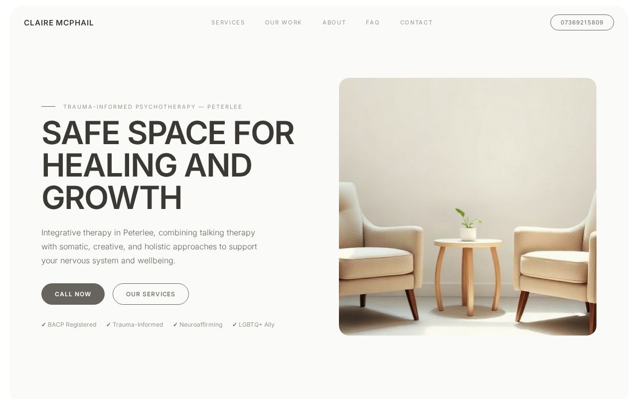 Your new website