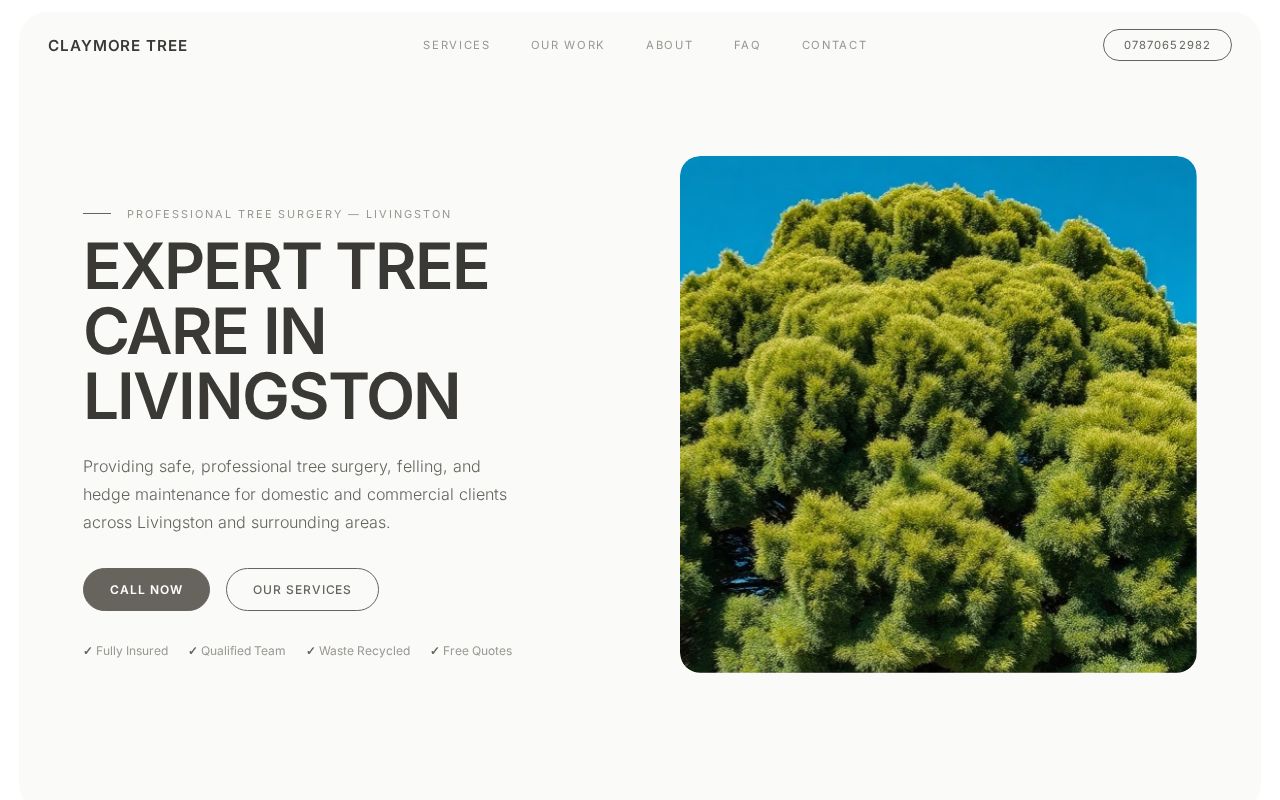 Your new website