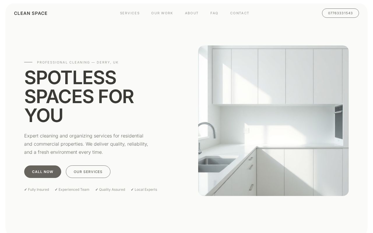 Your new website