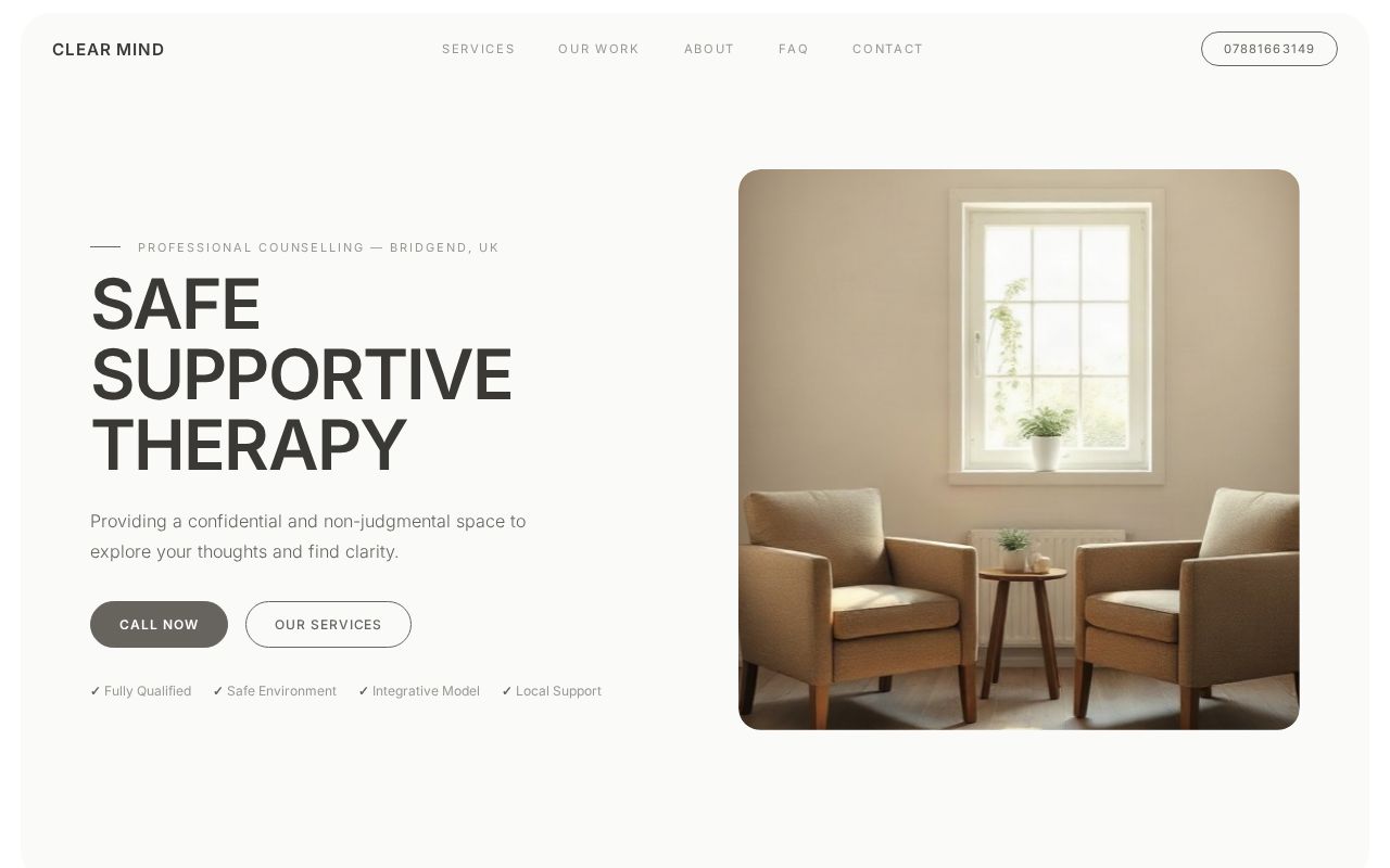 Your new website