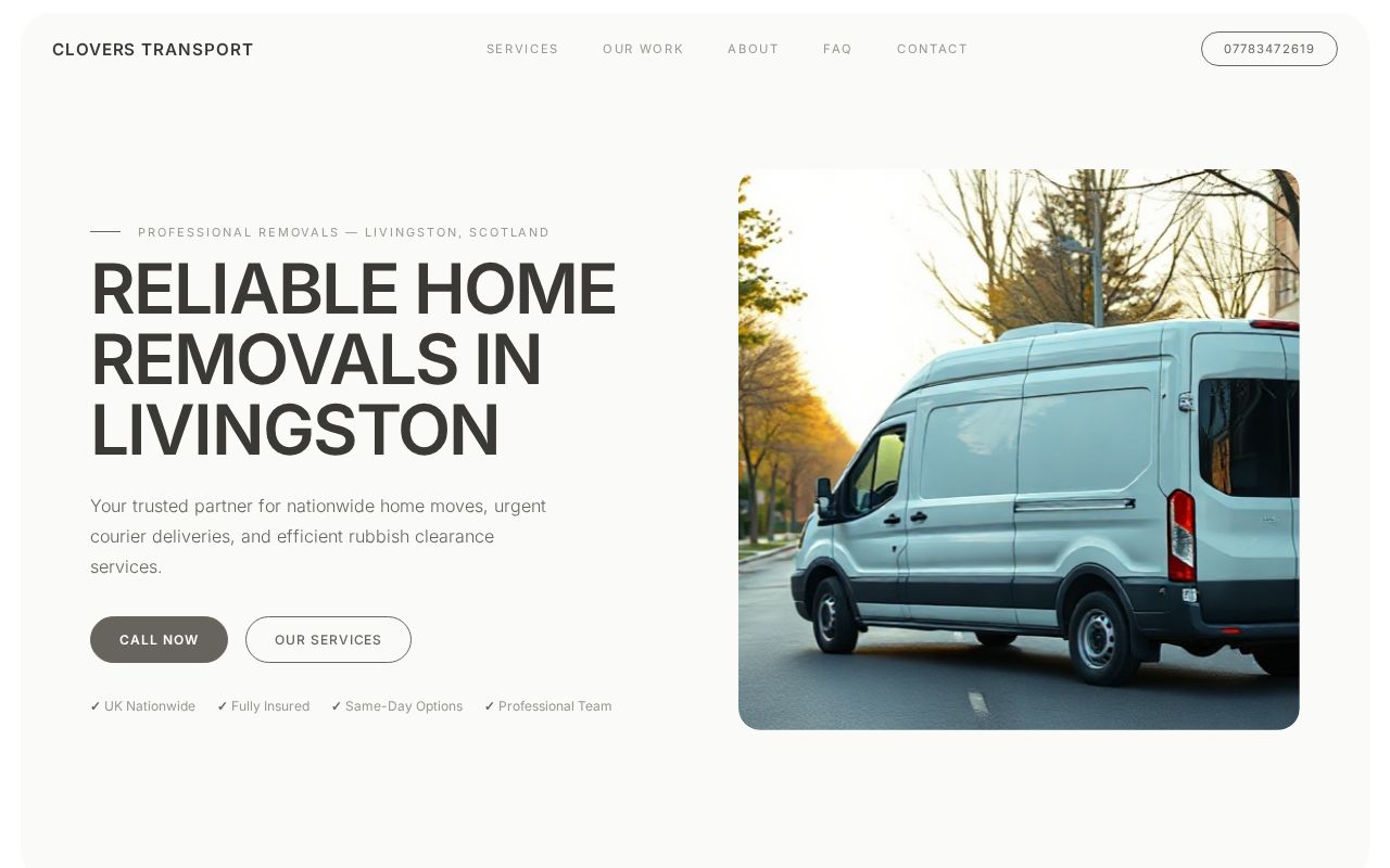Your new website