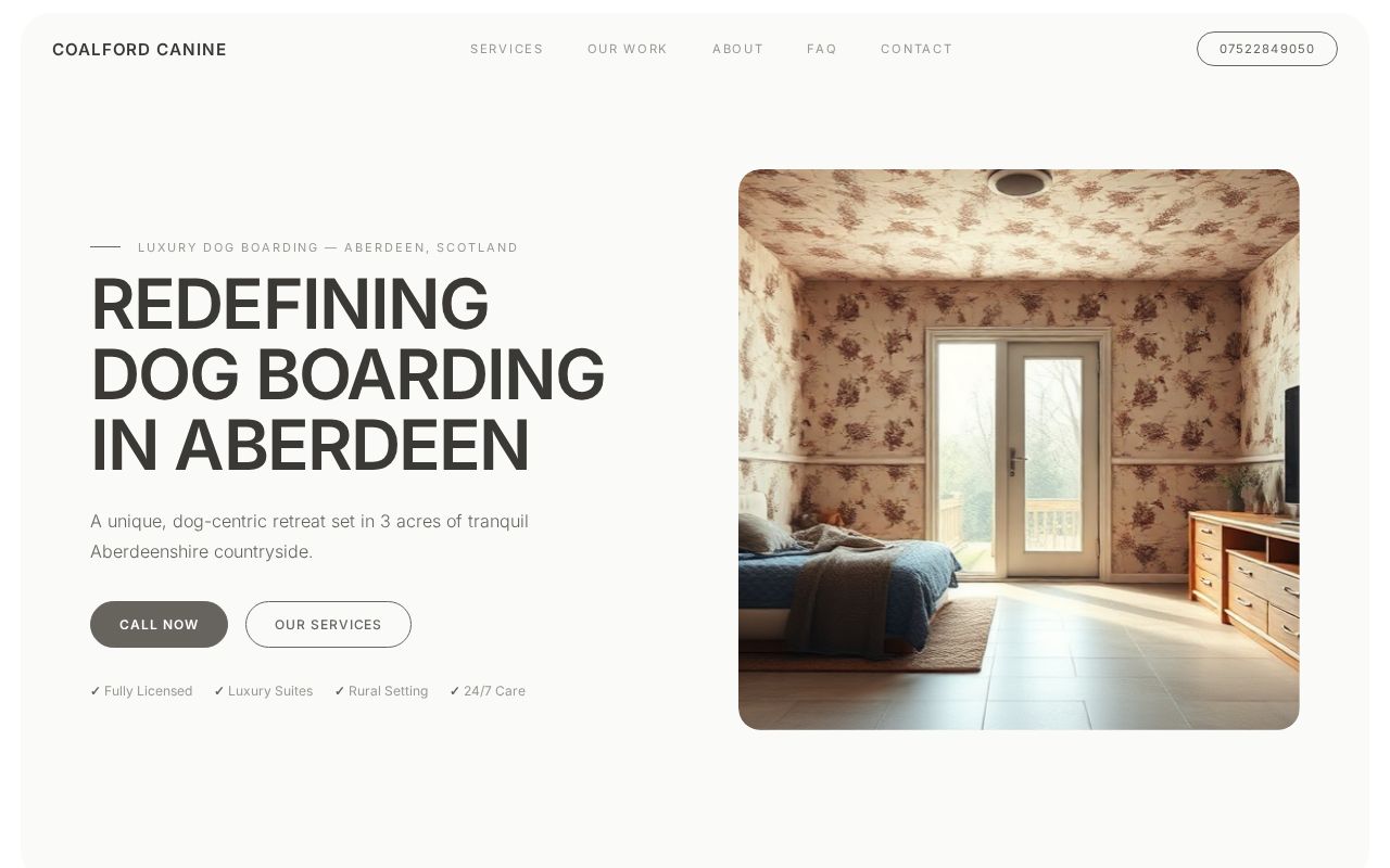 Your new website