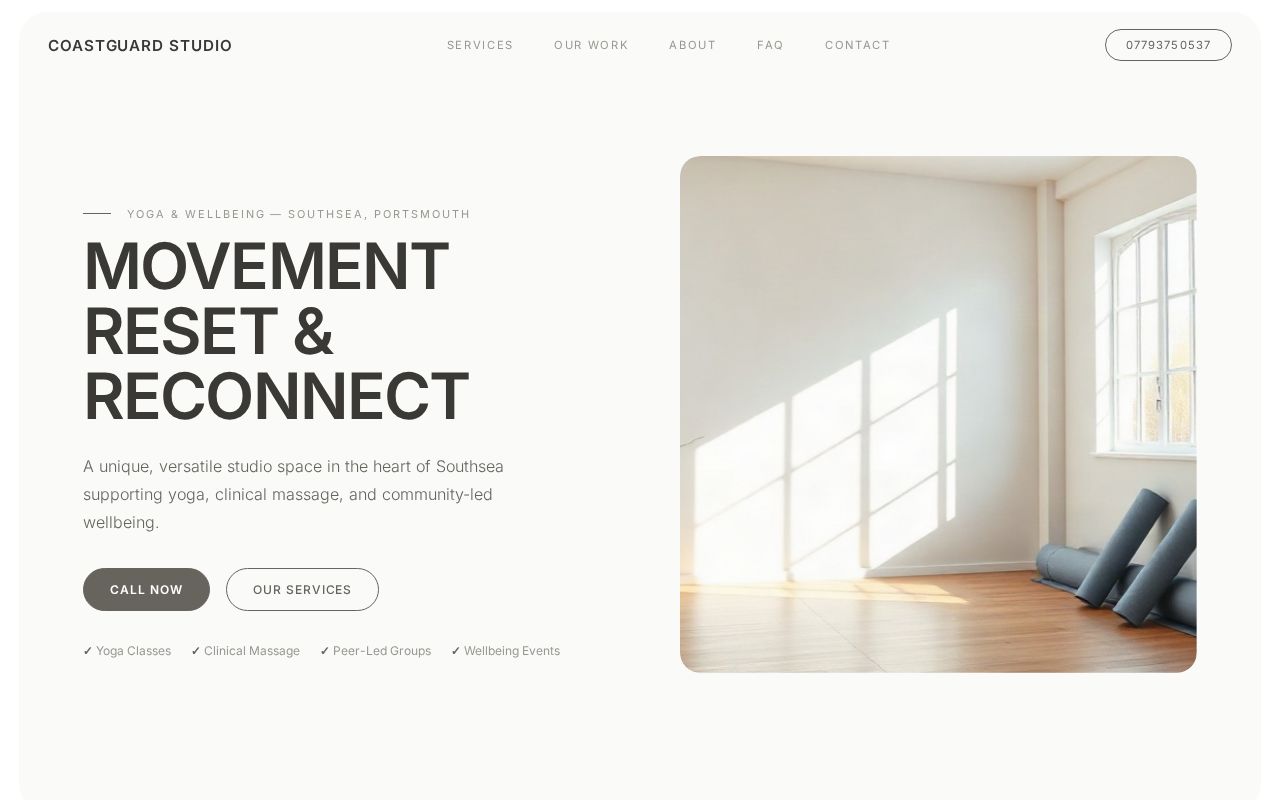 Your new website