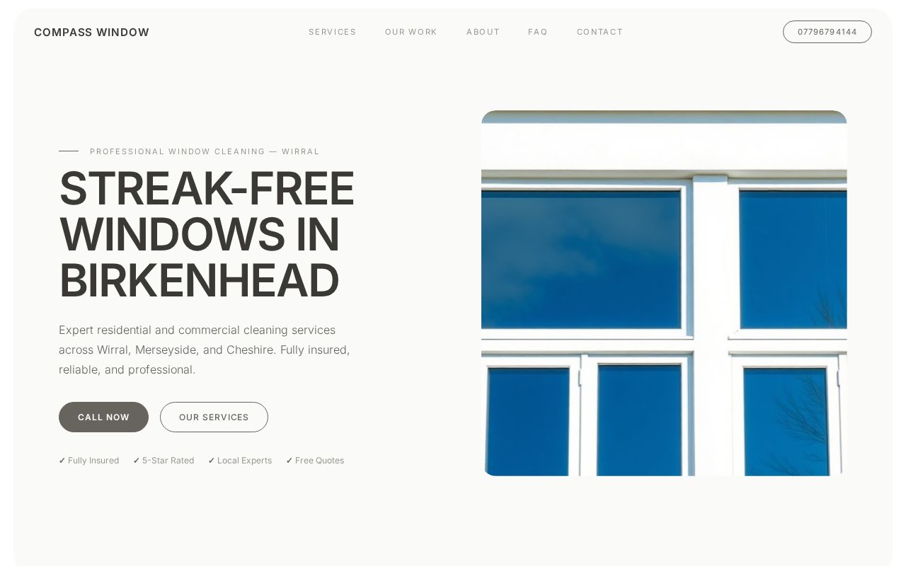 Your new website