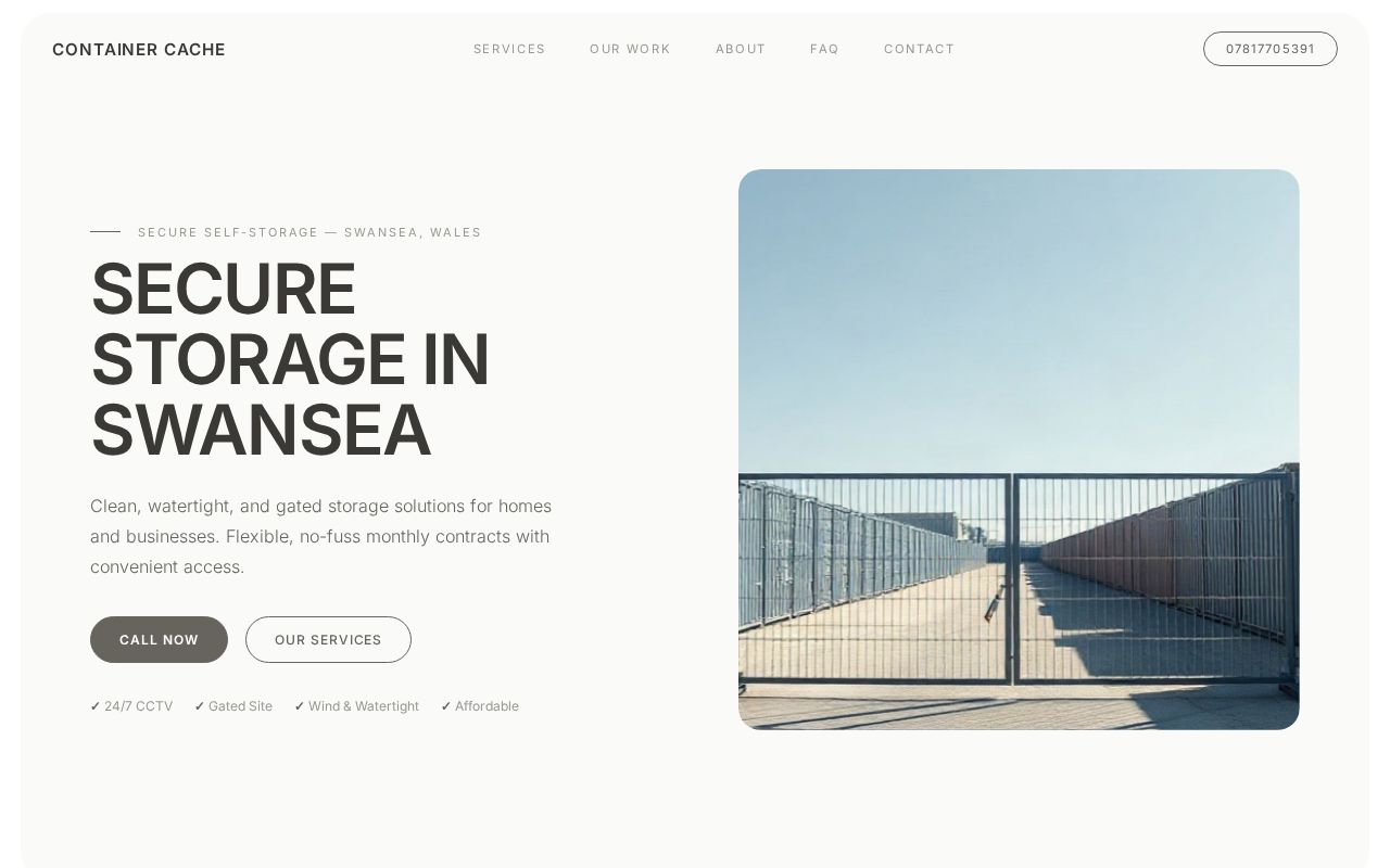 Your new website