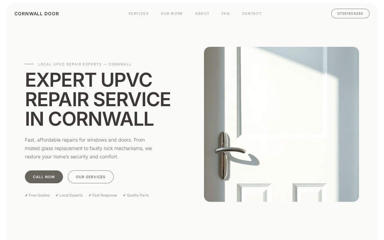 Your new website