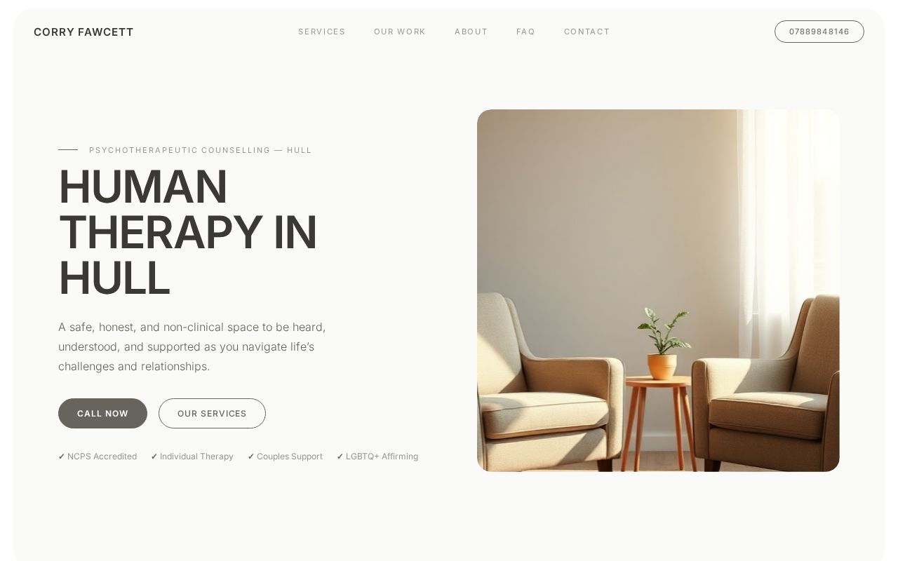 Your new website