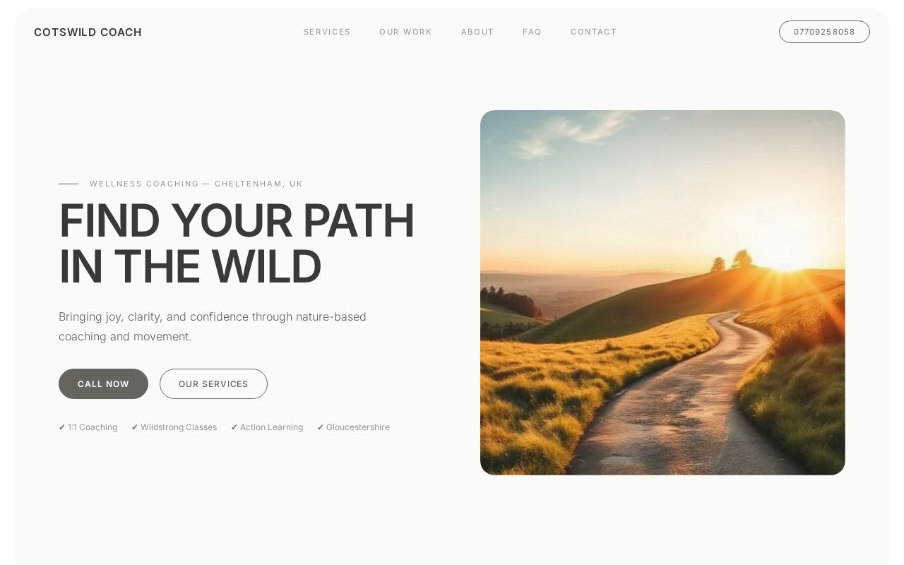 Your new website
