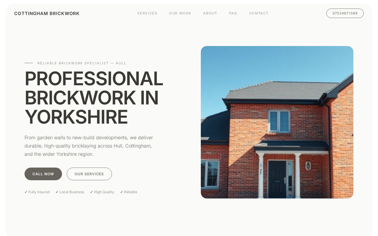 Your new website