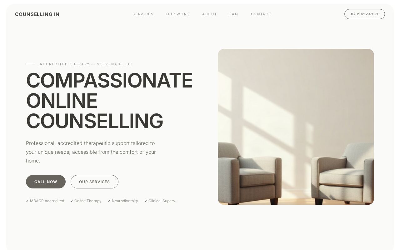Your new website