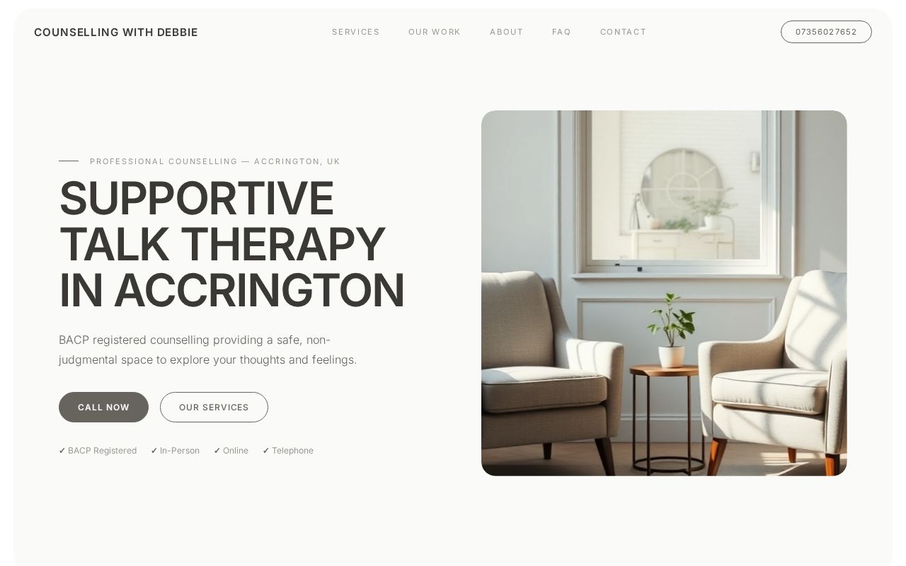 Your new website