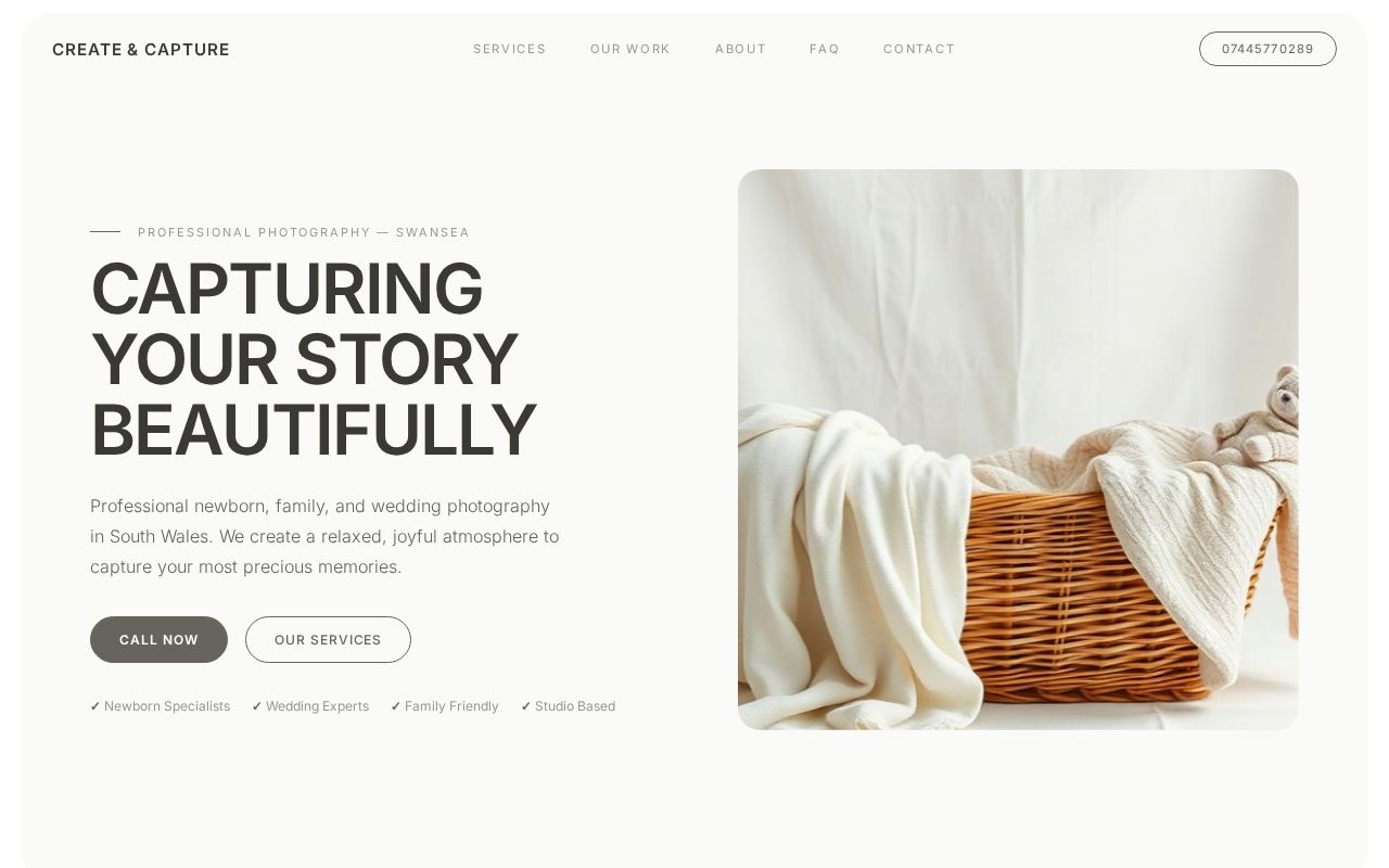 Your new website
