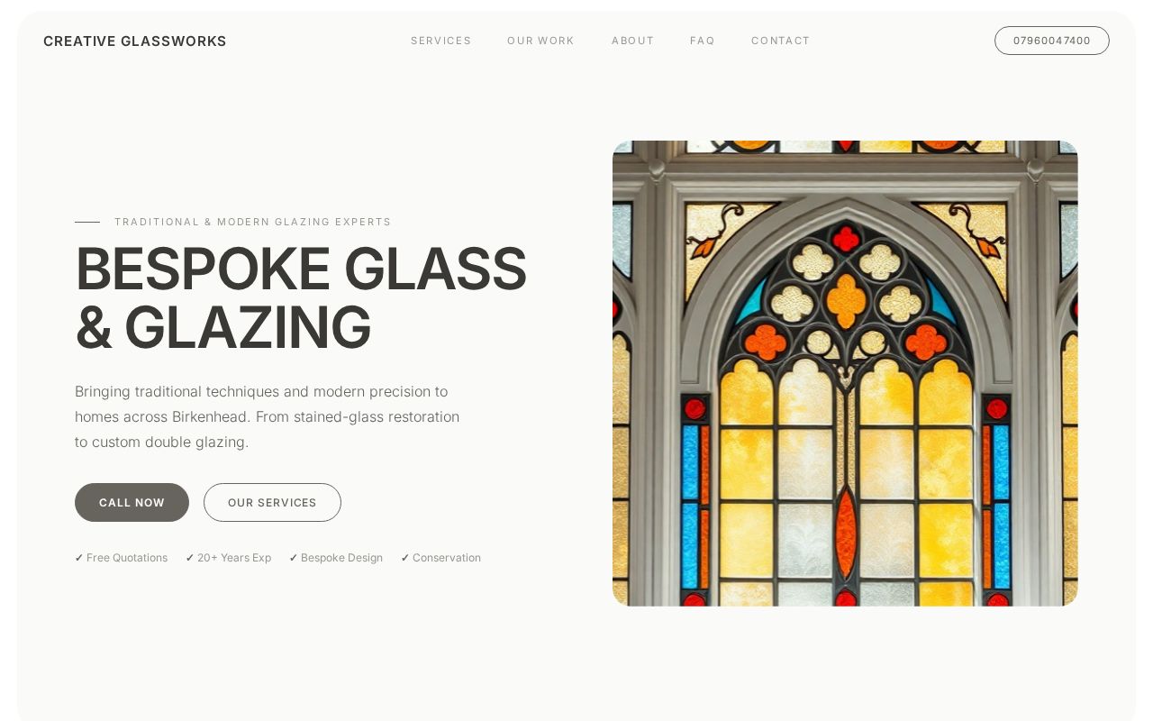 Your new website