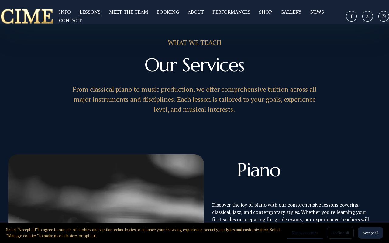 Your current website