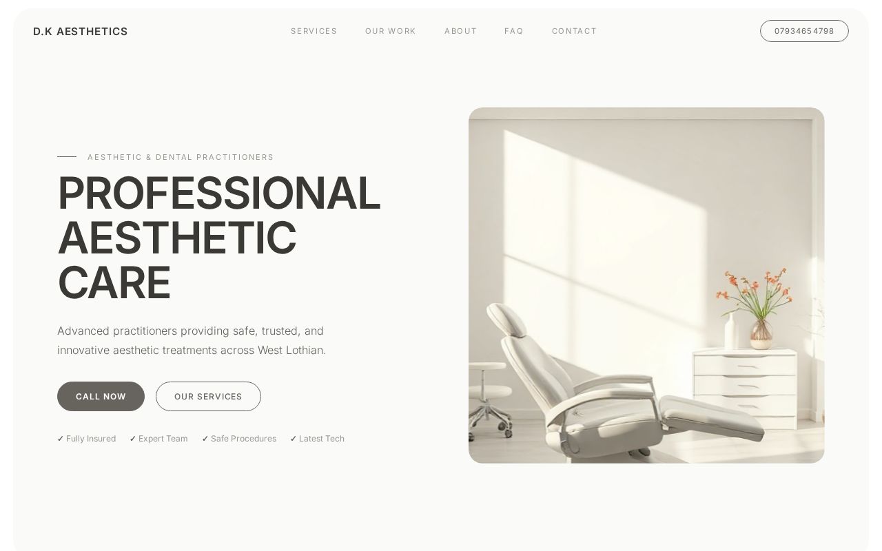 Your new website