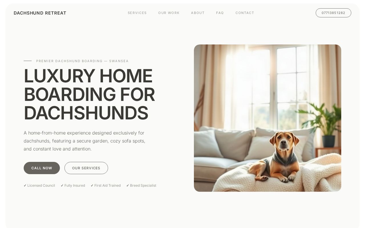 Your new website