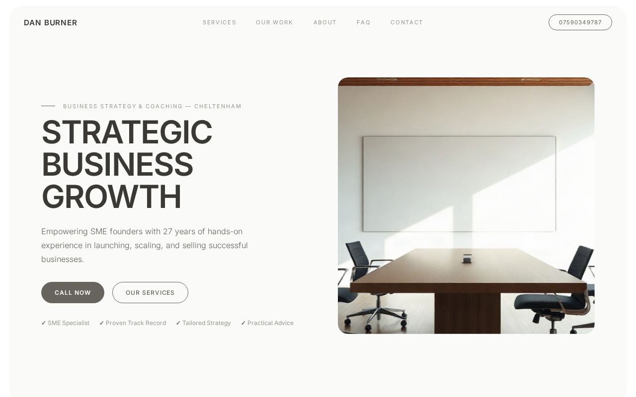 Your new website