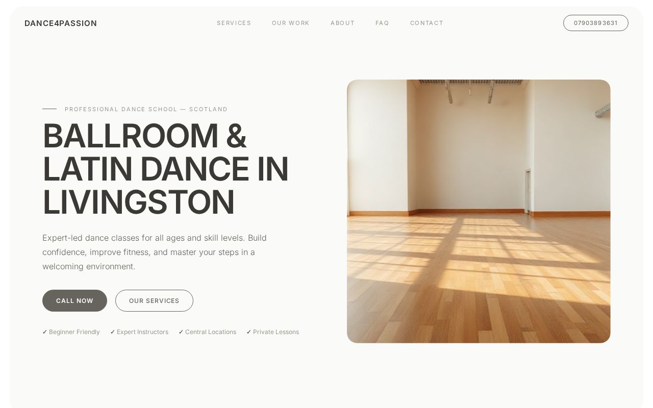 Your new website