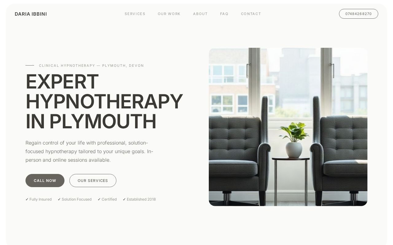 Your new website