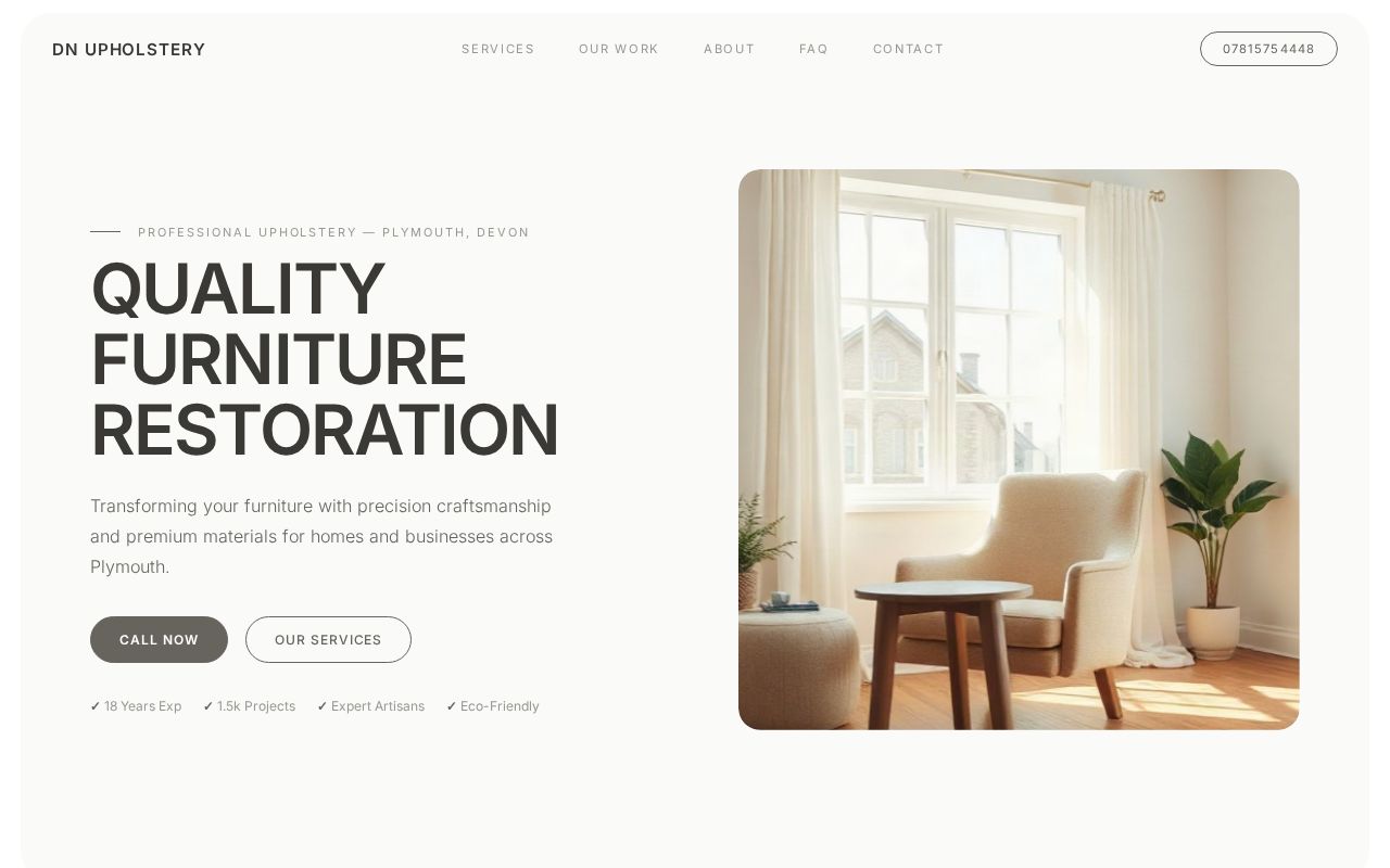 Your new website