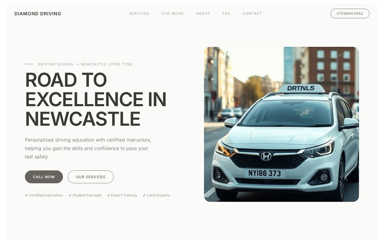 Your new website