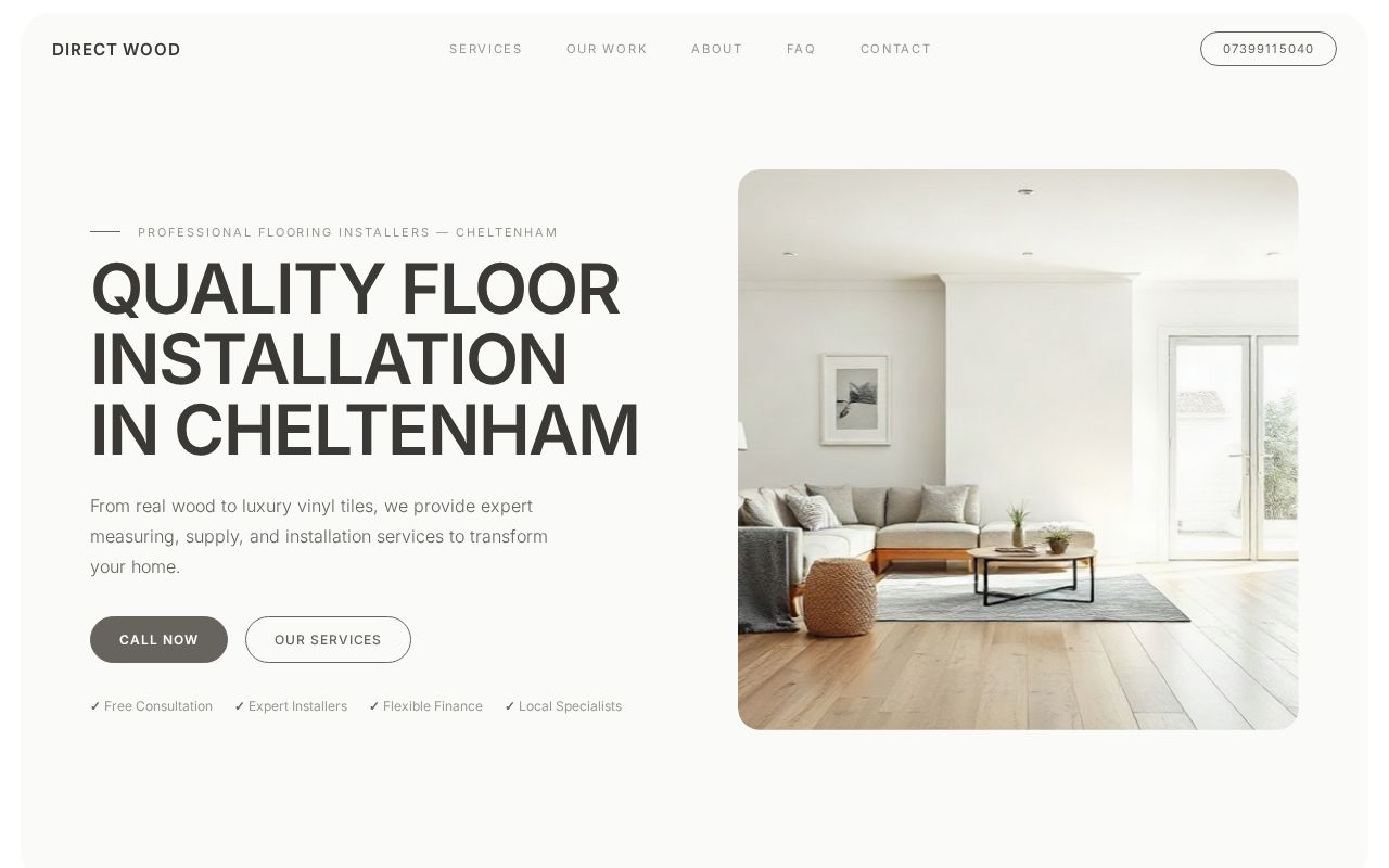 Your new website