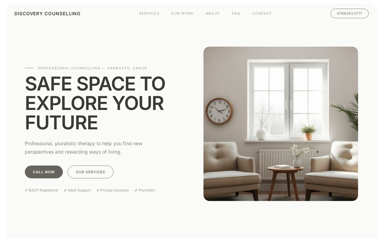 Your new website