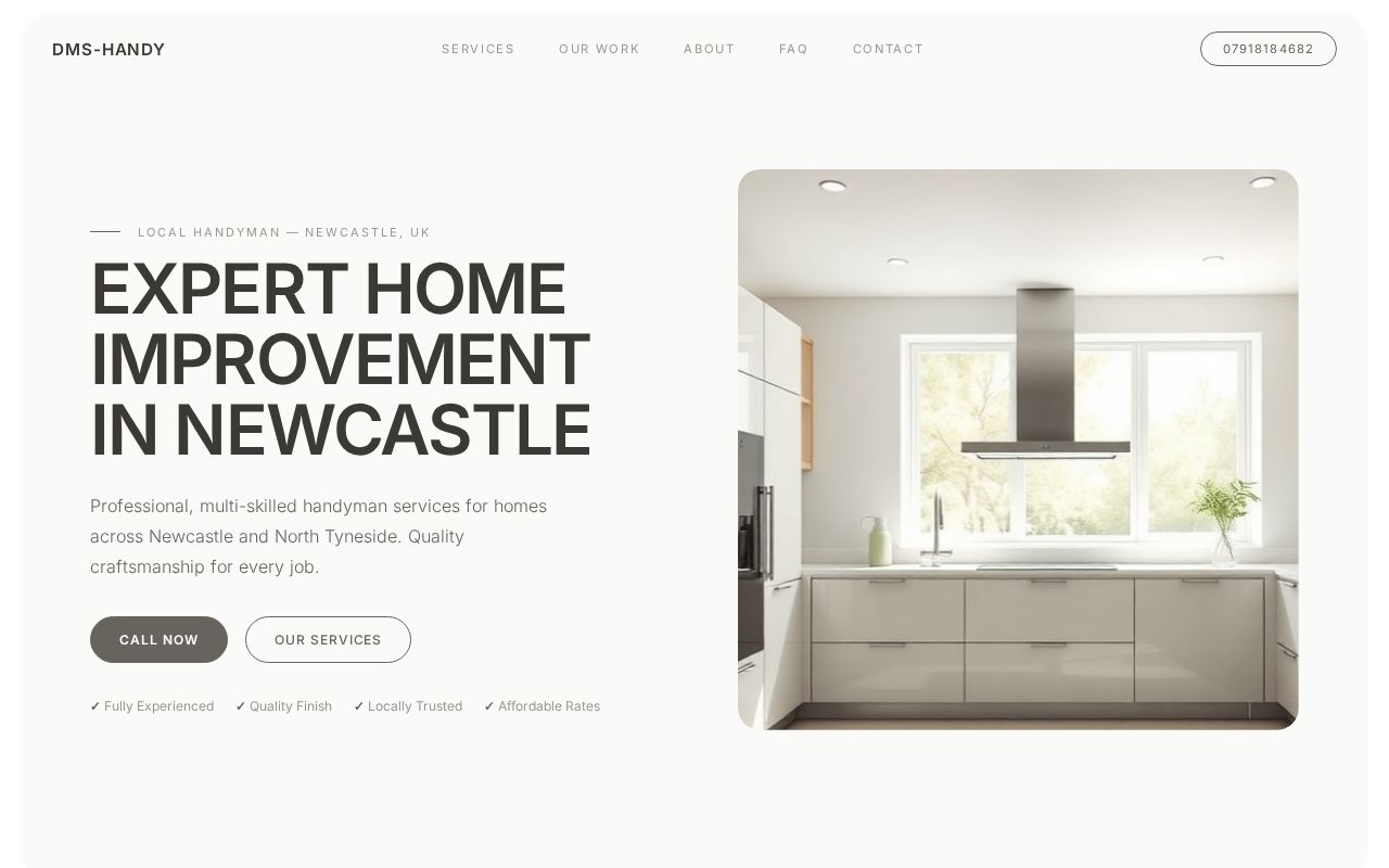 Your new website