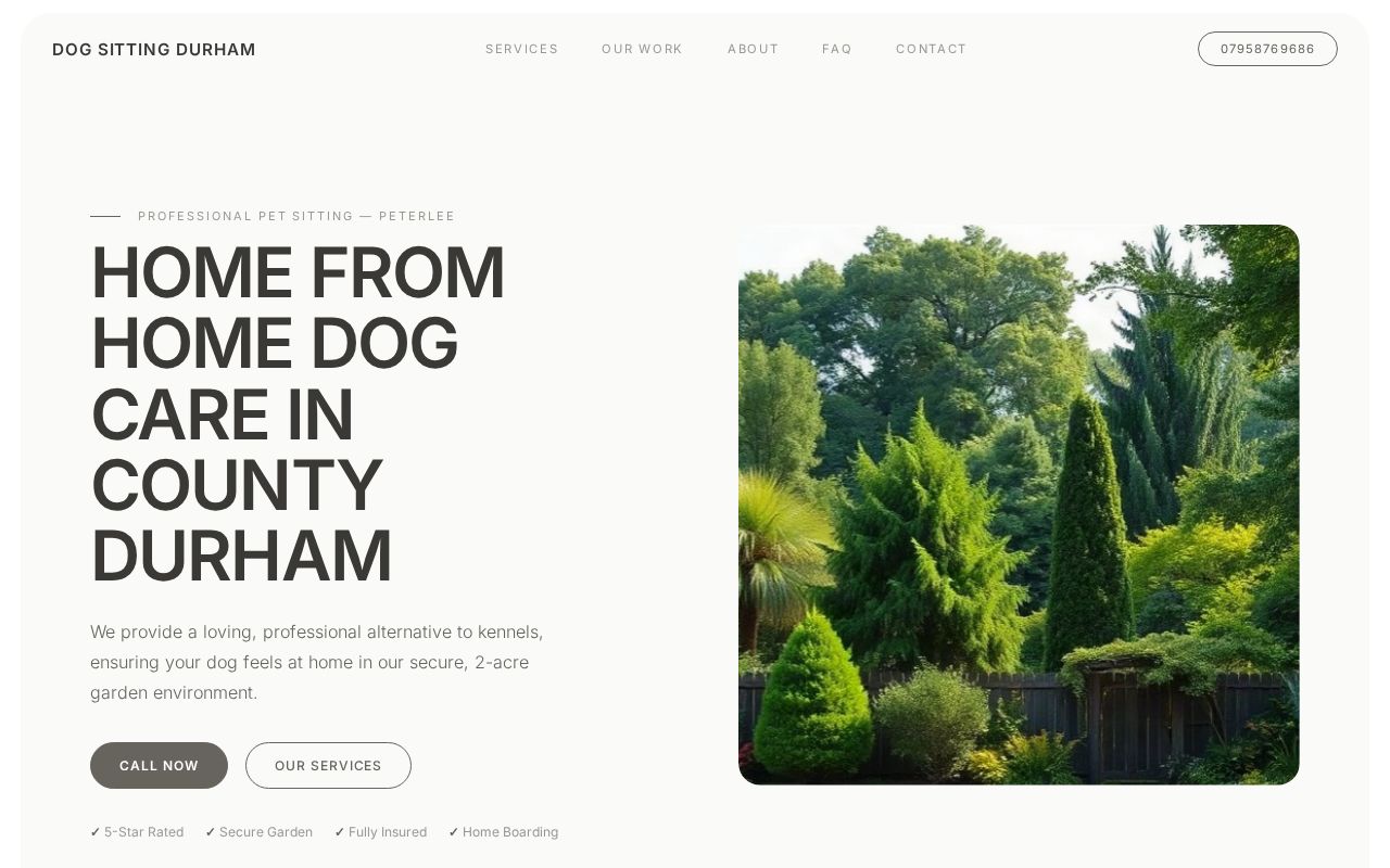 Your new website