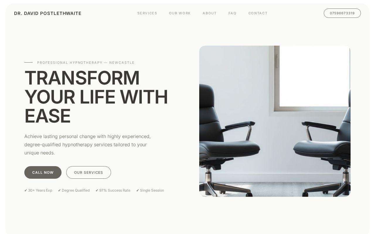 Your new website