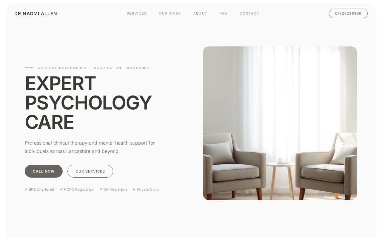 Your new website