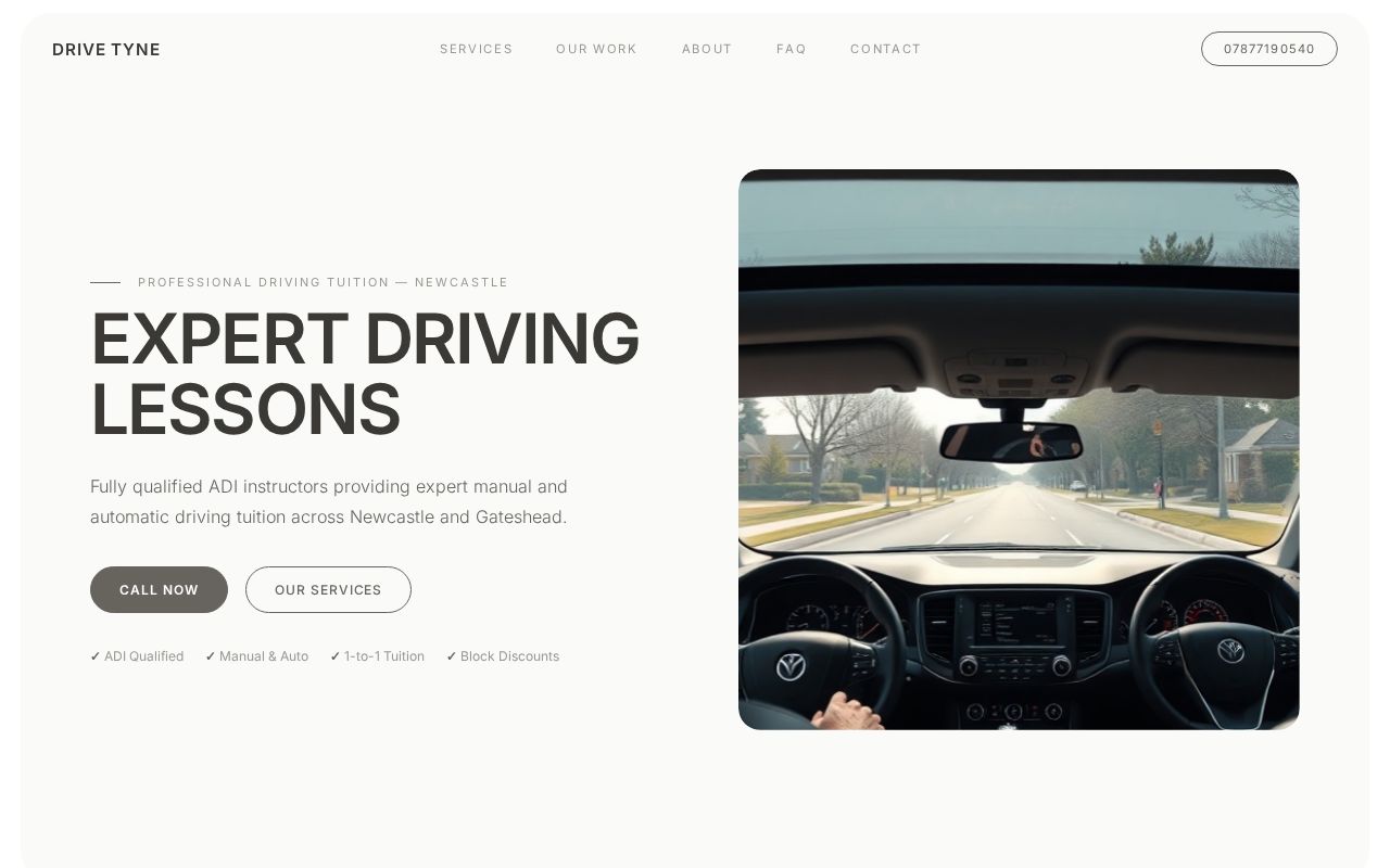 Your new website