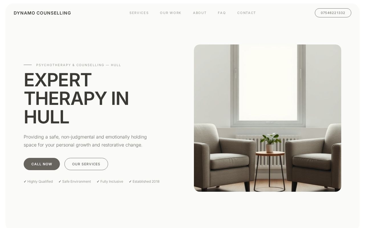 Your new website