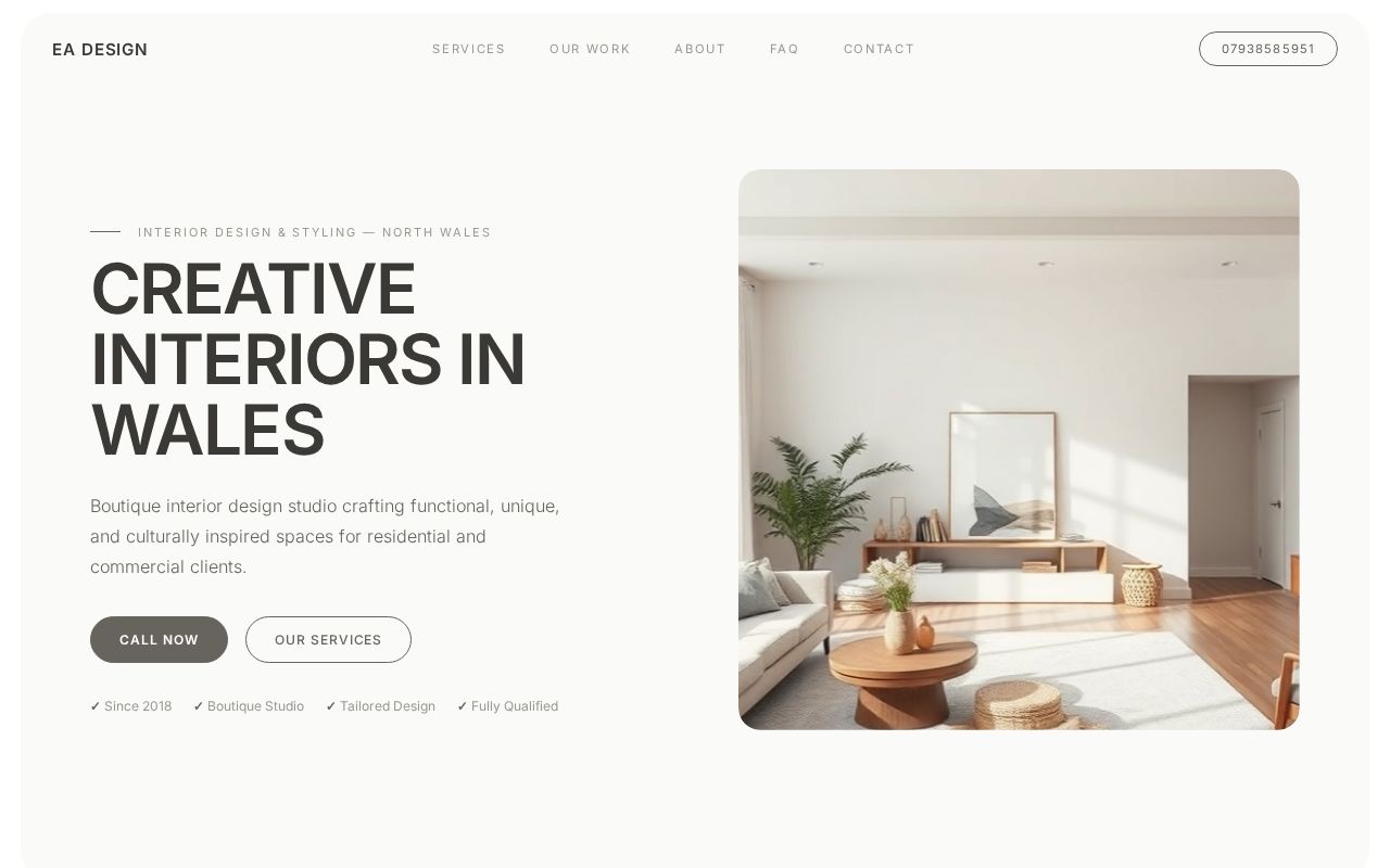 Your new website