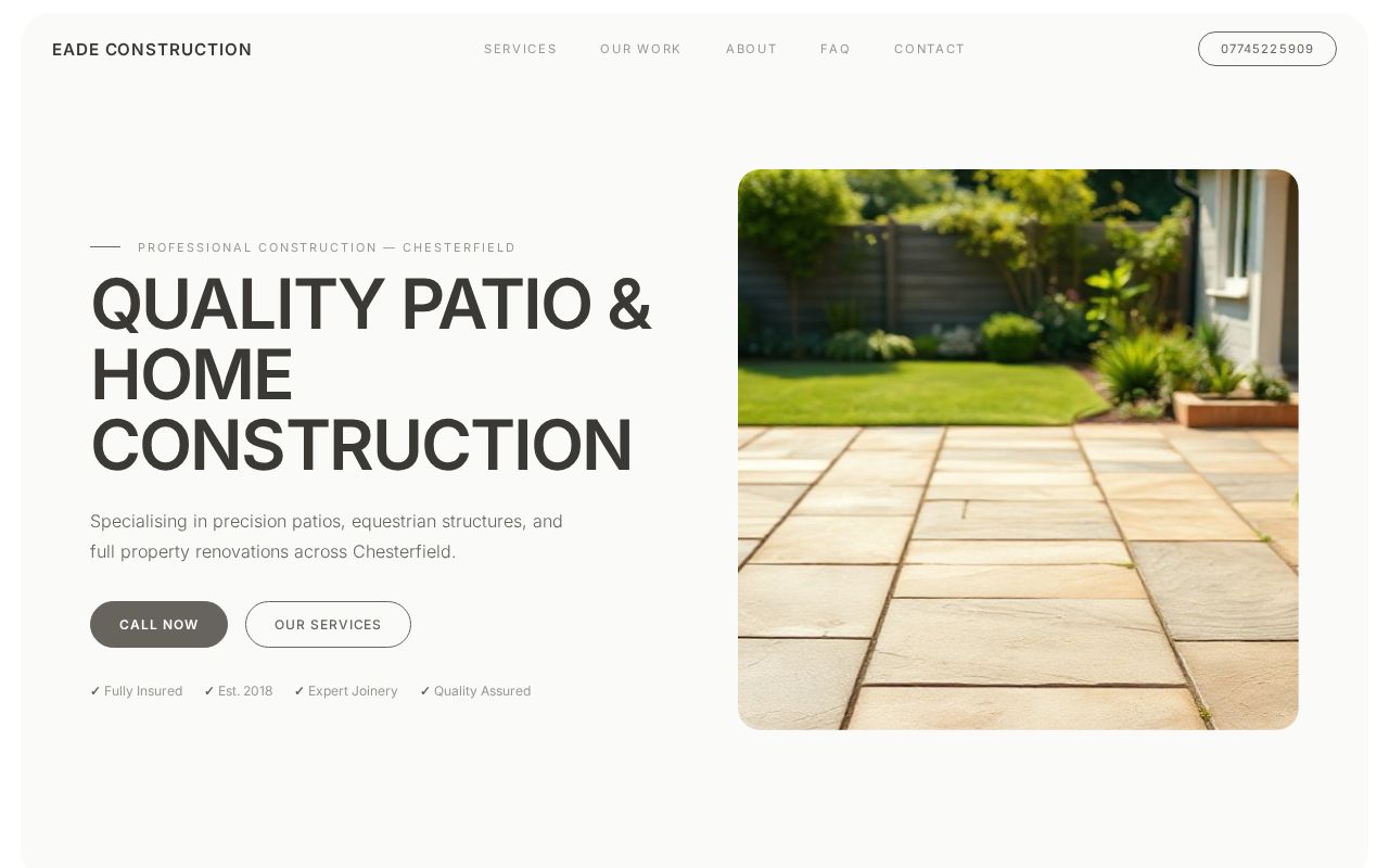 Your new website