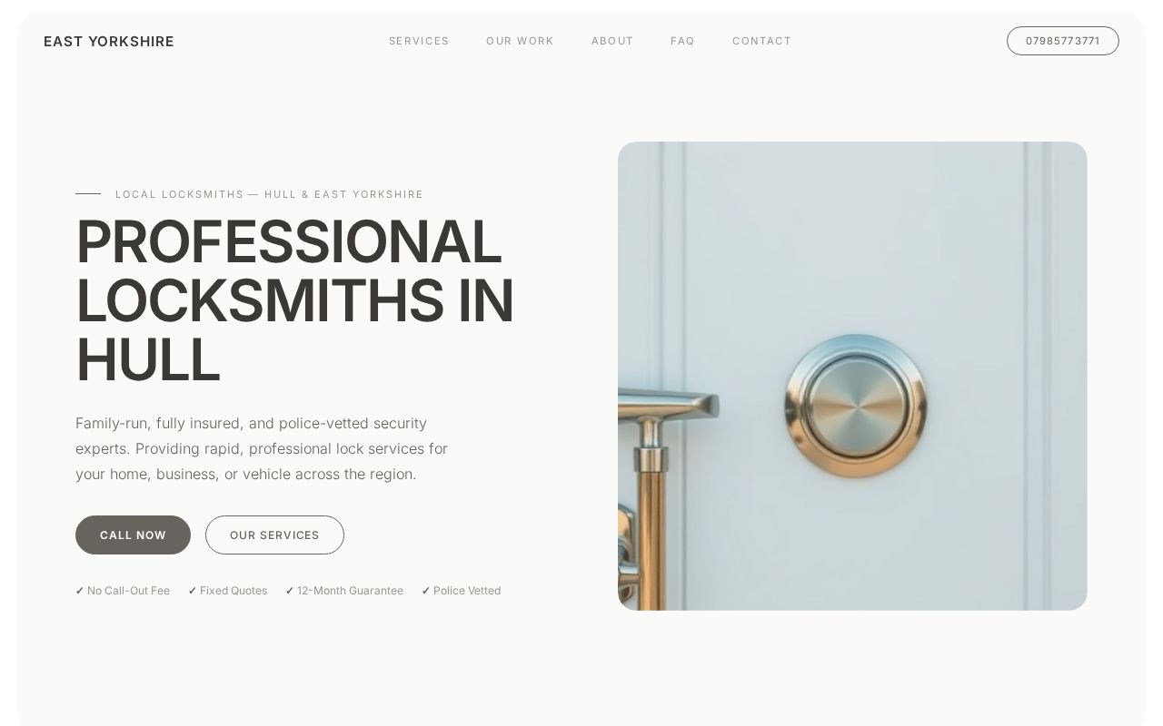 Your new website