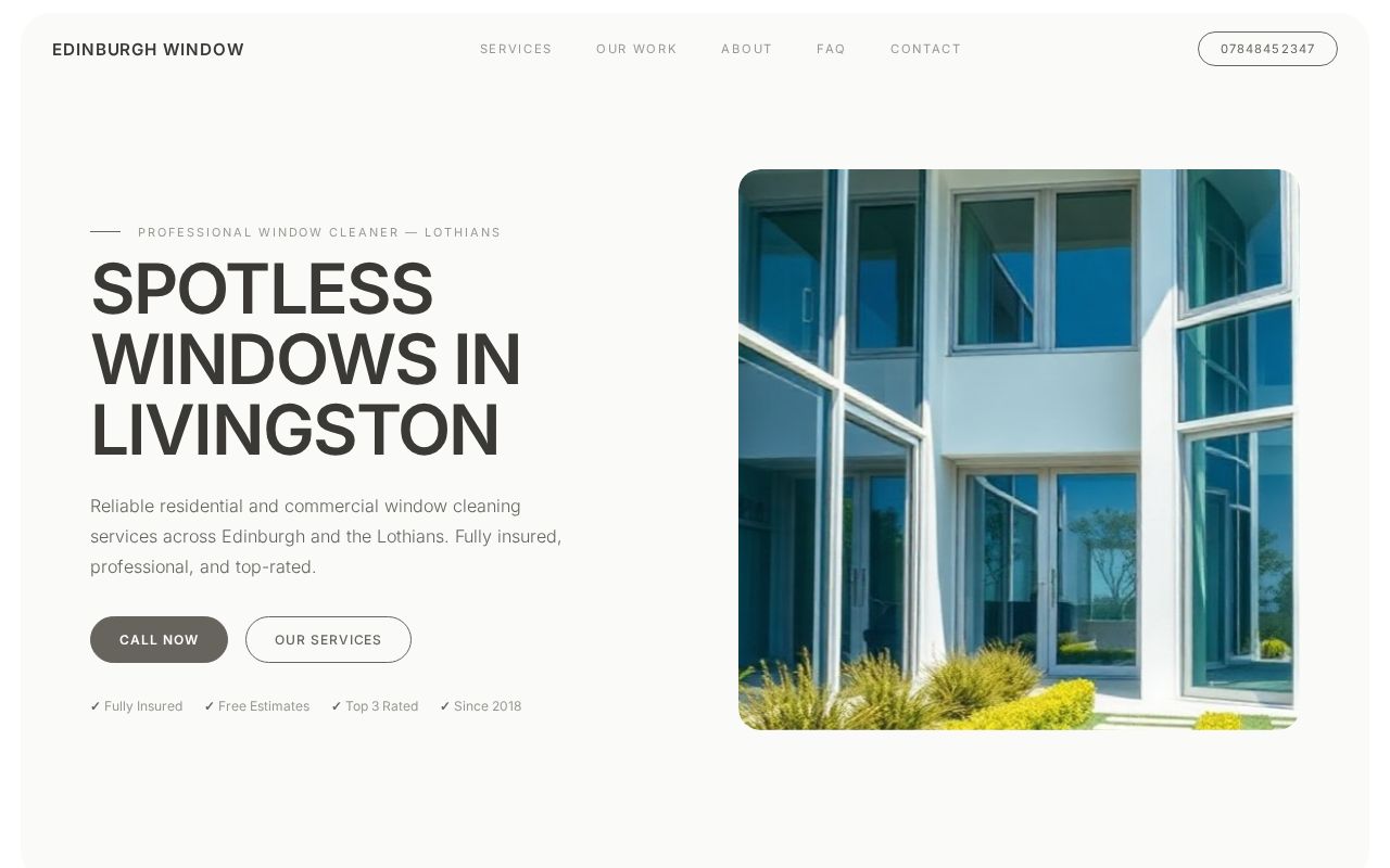 Your new website