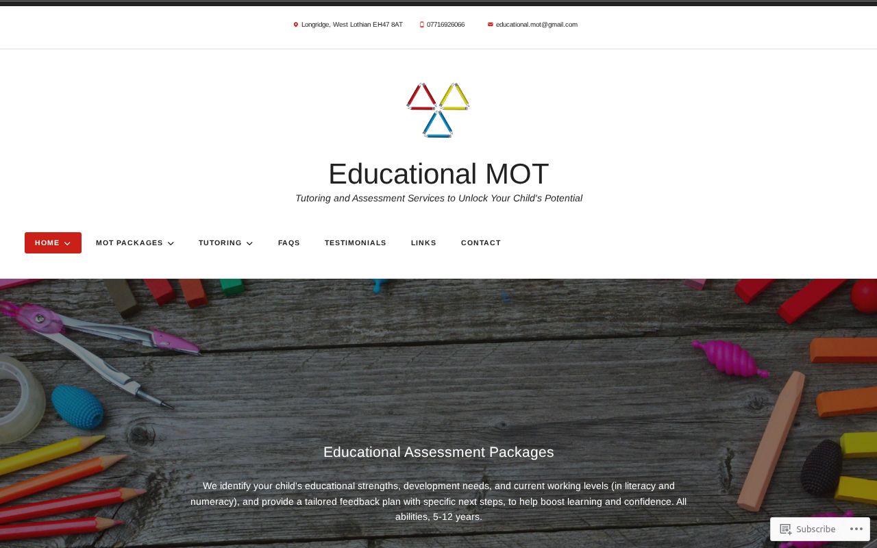 Your current website
