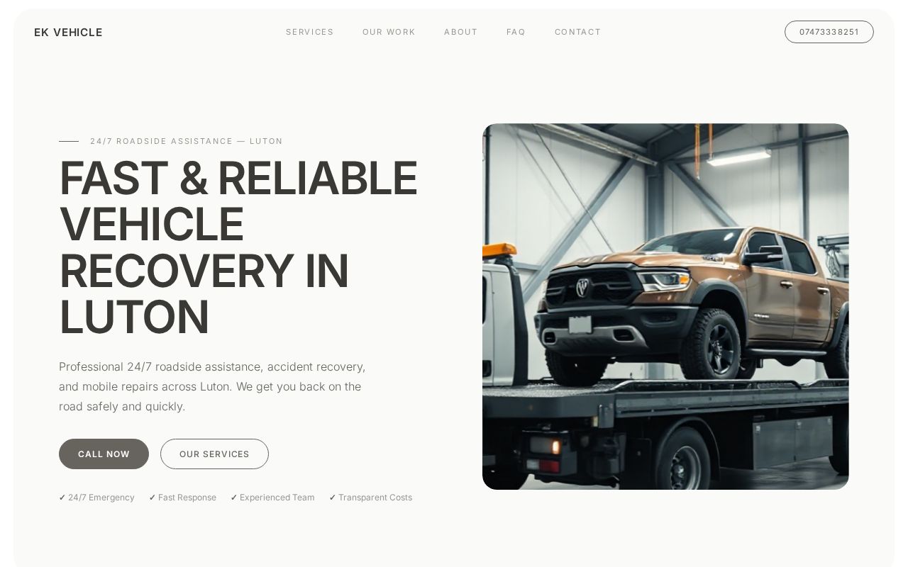 Your new website