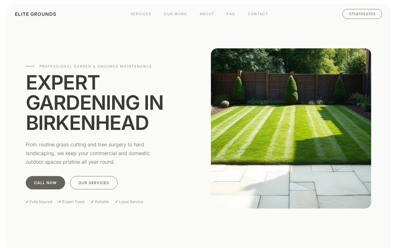 Your new website