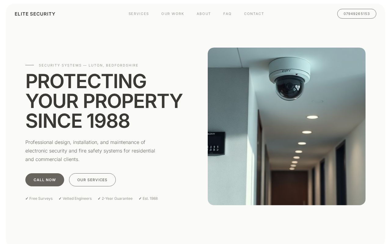 Your new website