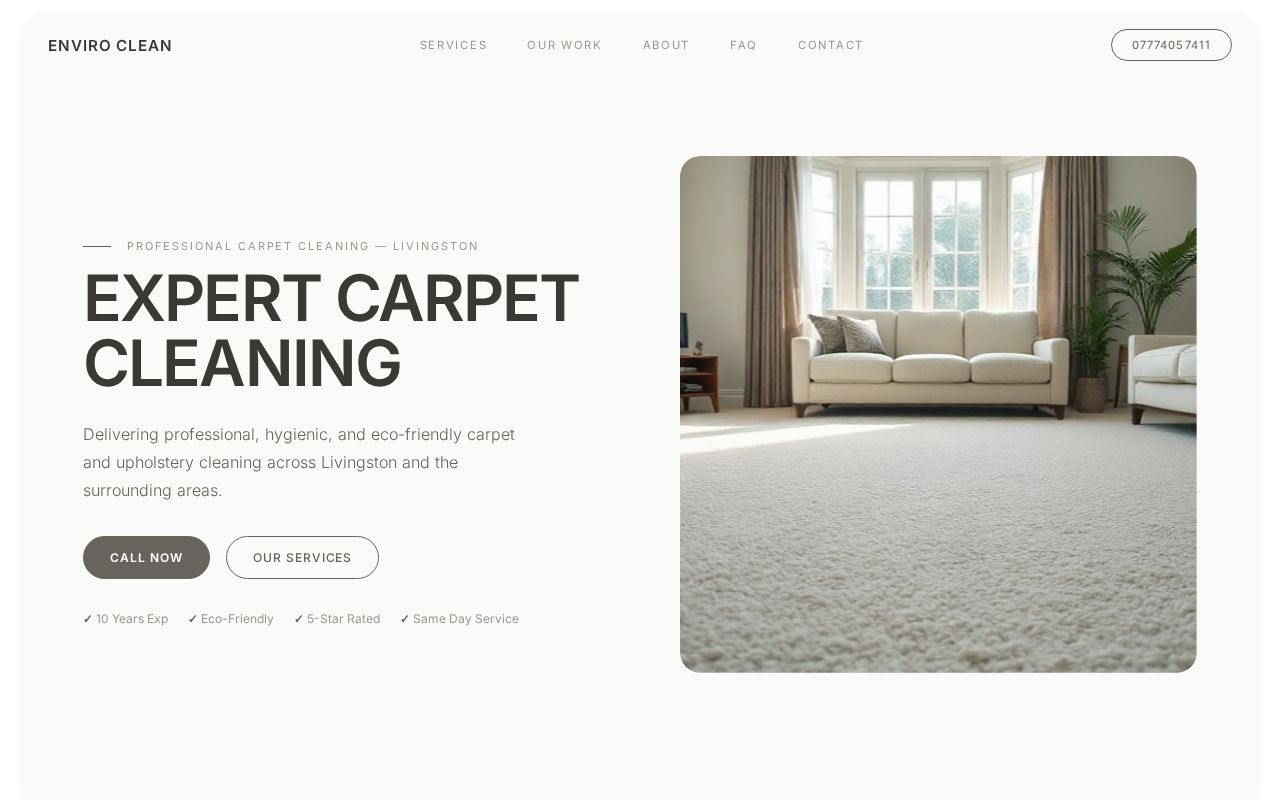 Your new website