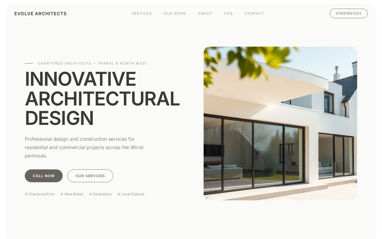 Your new website