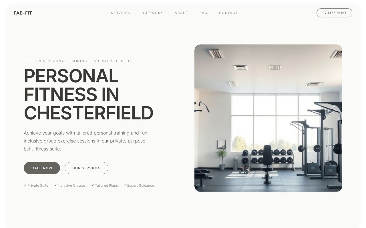Your new website