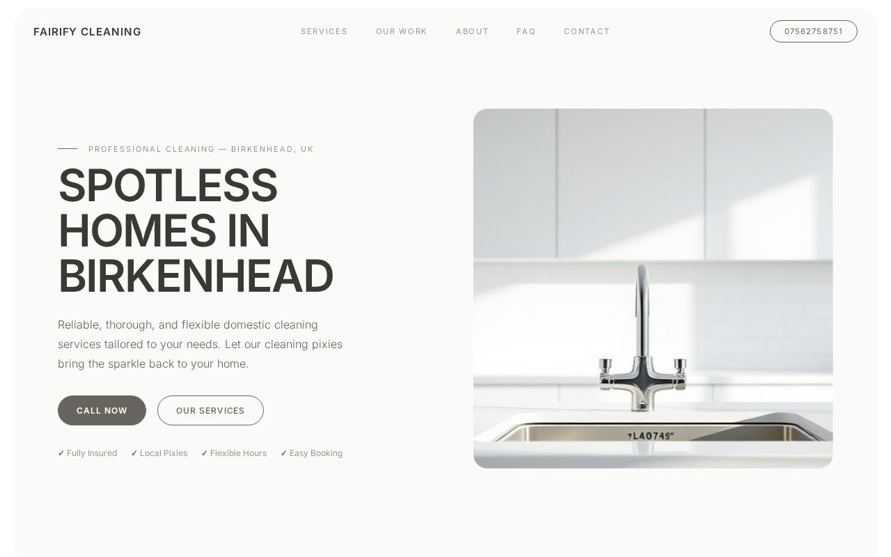 Your new website