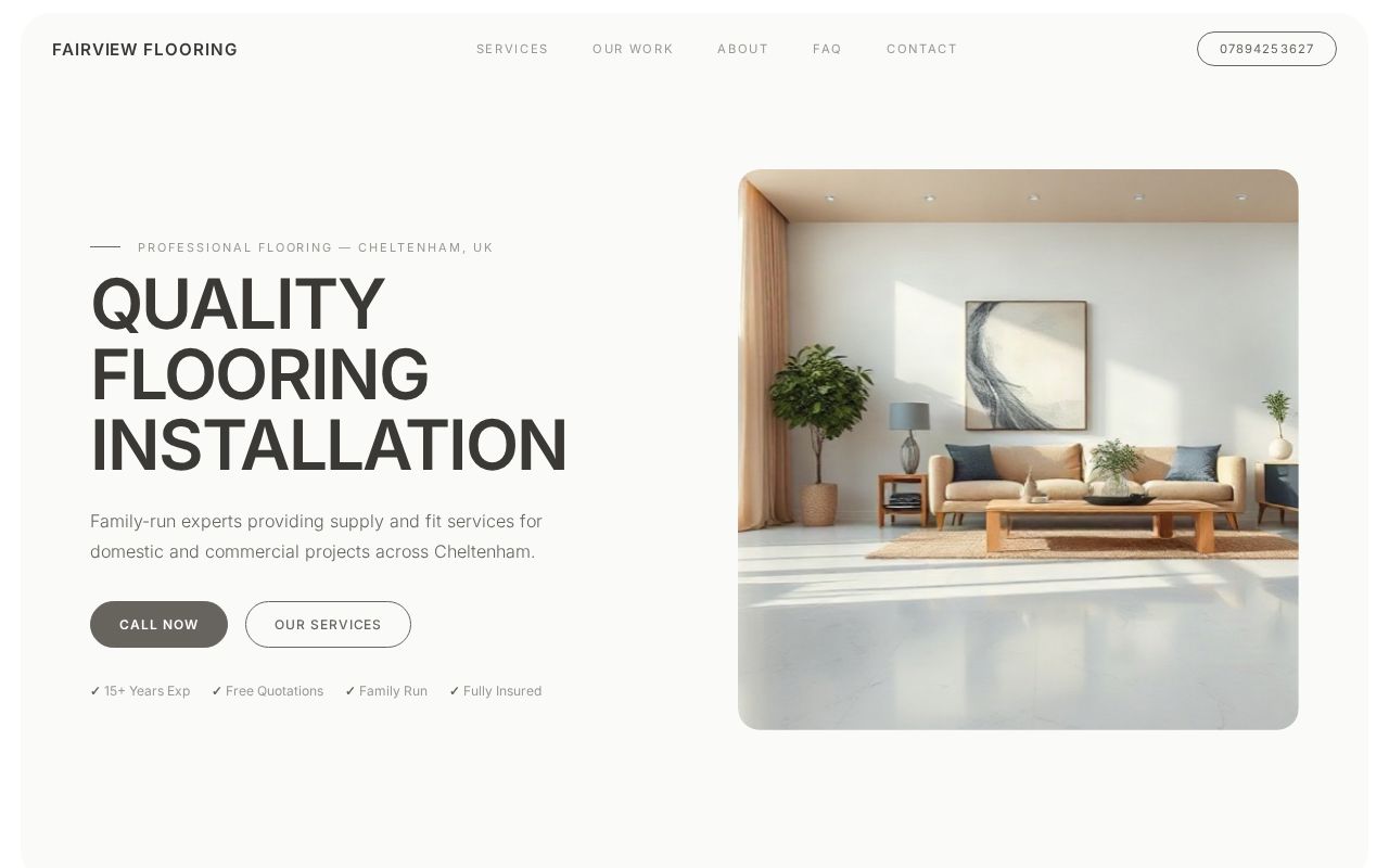 Your new website