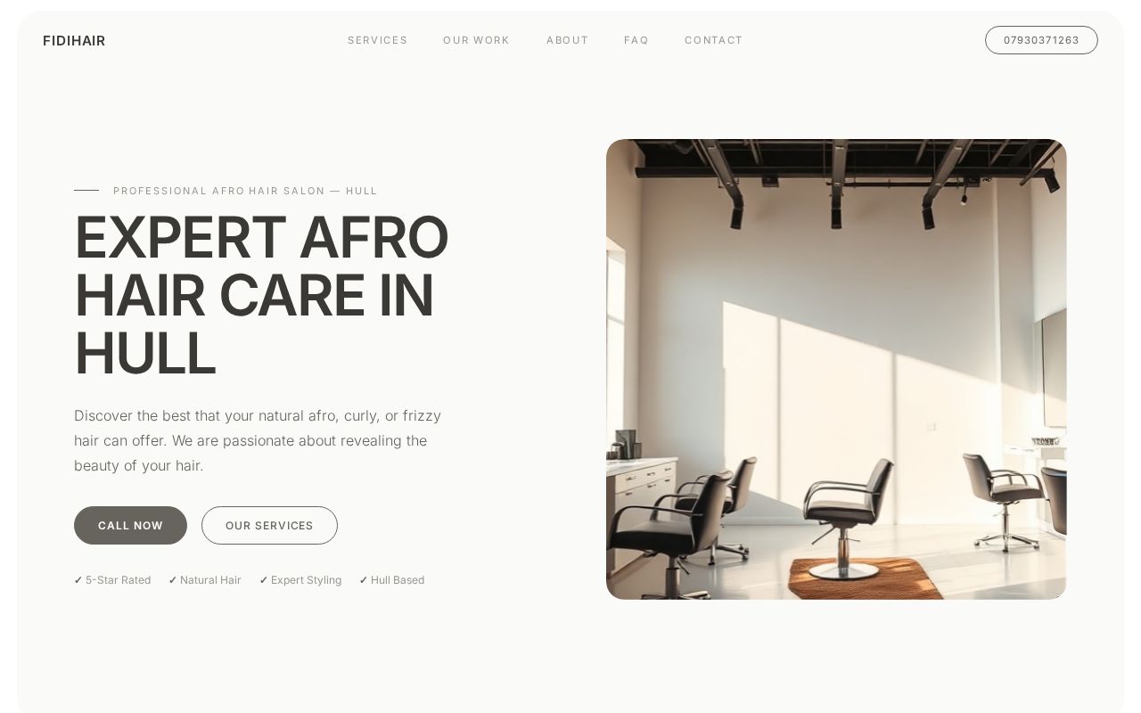Your new website